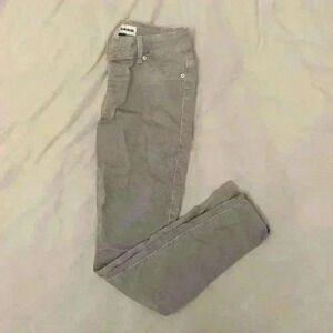NIGARD, Low  Rise Pants, Grey, Size 4